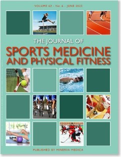 The Journal of Sports Medicine and Physical Fitness封面(Vol. 62, No. 6 (June 2022))