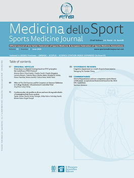 Medicina dello Sport封面(2026 年第 79 卷第 2 期)