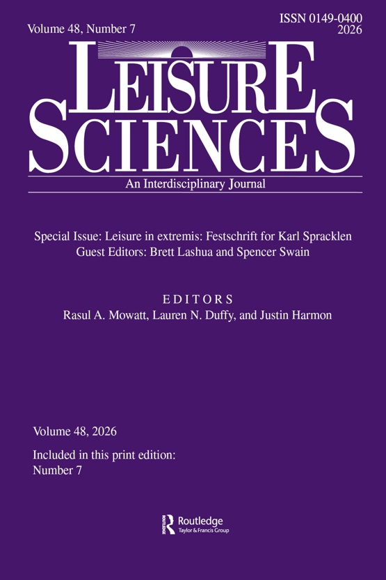 Leisure Sciences封面