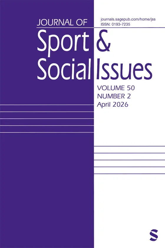 Journal of Sport and Social Issues封面(2026 年 4 月 · Vol. 50, No. 2)