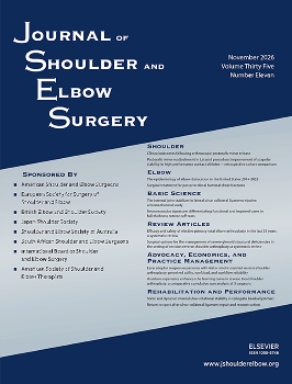 Journal of Shoulder and Elbow Surgery封面