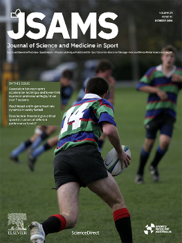 Journal of Science and Medicine in Sport封面