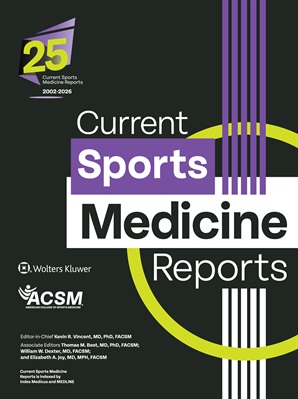 Current Sports Medicine Reports封面