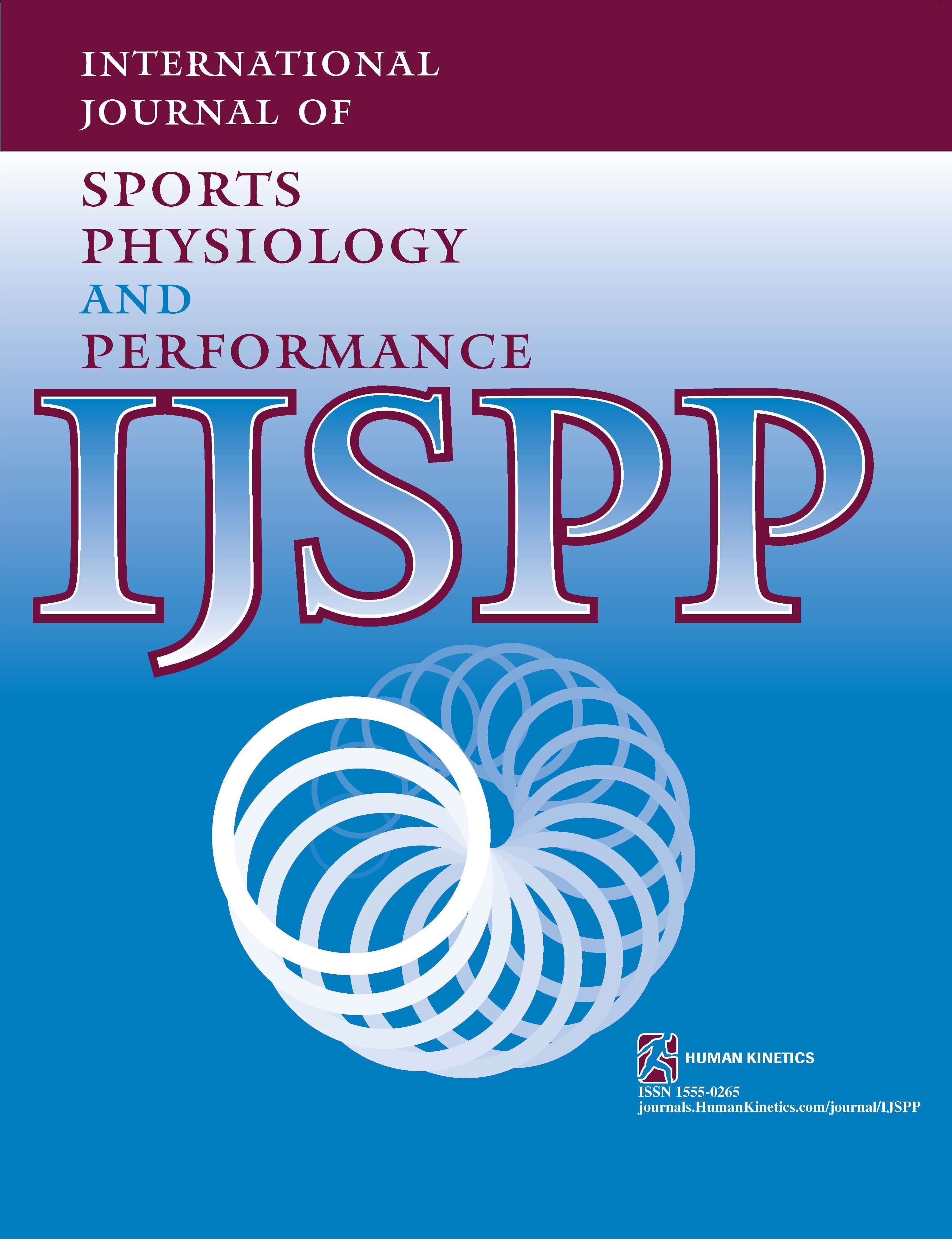 International Journal of Sports Physiology and Performance封面